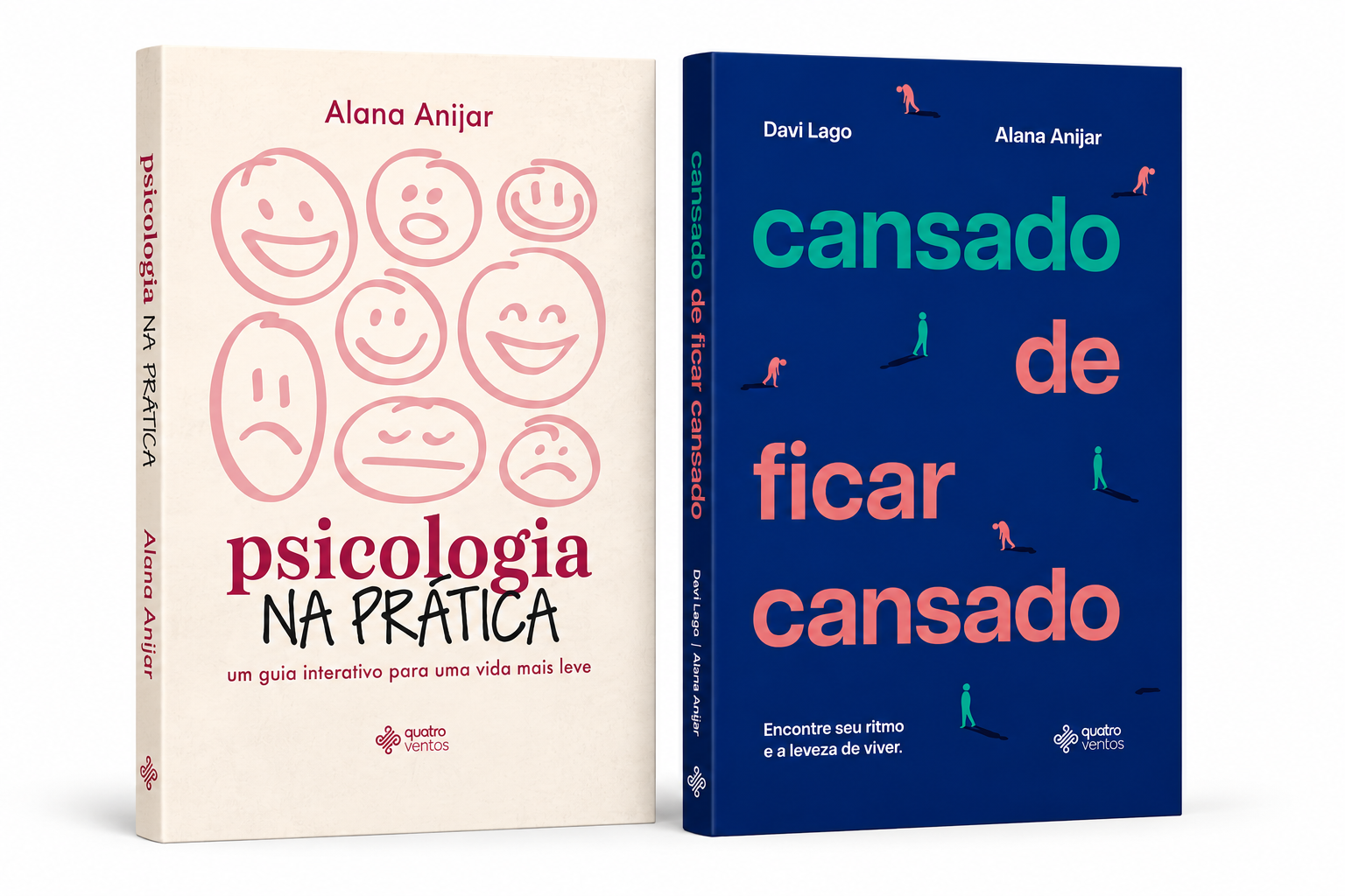 Combo: Psicologia na prática + Cansado de ficar cansado