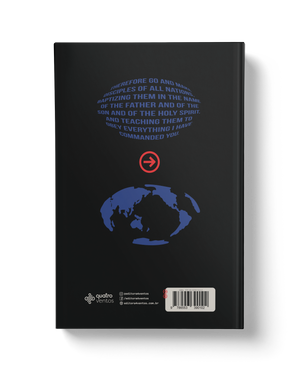 Capa da Bíblia THE SEND, edição preta, NAA — Editora 4 Ventos